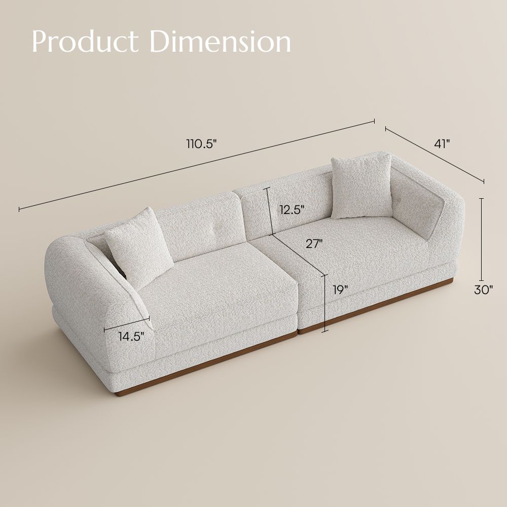 Beige Beige Chenille Sofas & Loveseats