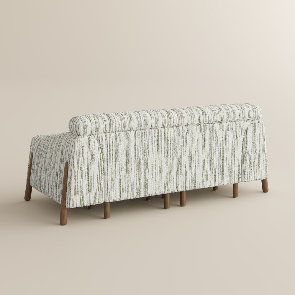 Modern Green Cotton and Linen Sofas & Loveseats