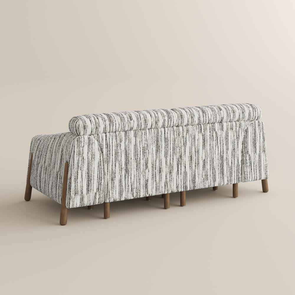 Partial Assembly Required Black Cotton and Linen Sofas & Loveseats