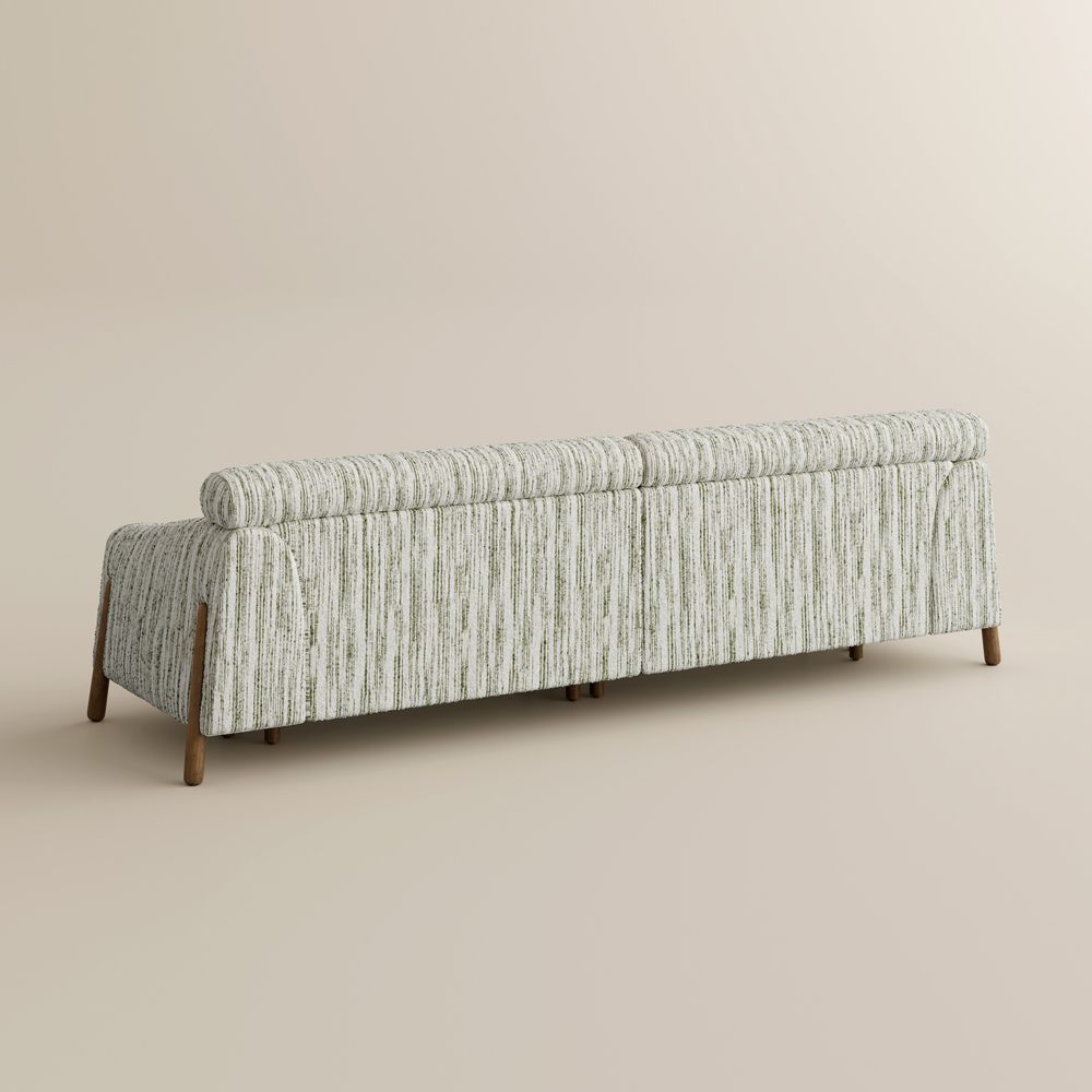 Sofas & Loveseats Green Cotton and Linen Sofas & Loveseats