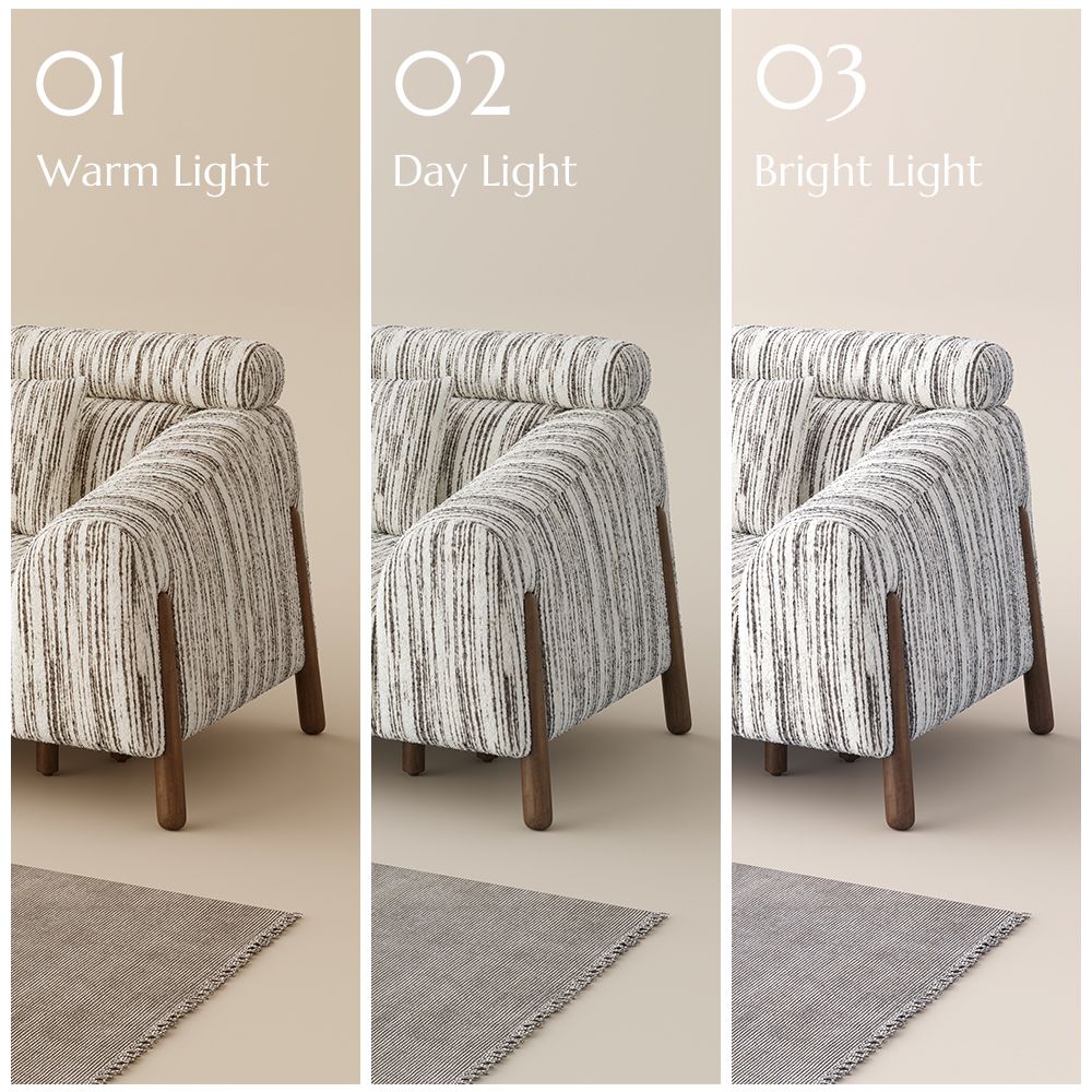 RV Black Cotton and Linen Sofas & Loveseats