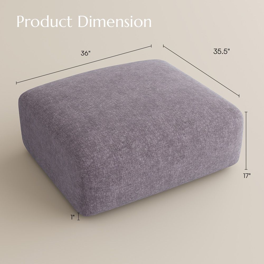 Relaxed Puce Chenille Sofas & Loveseats