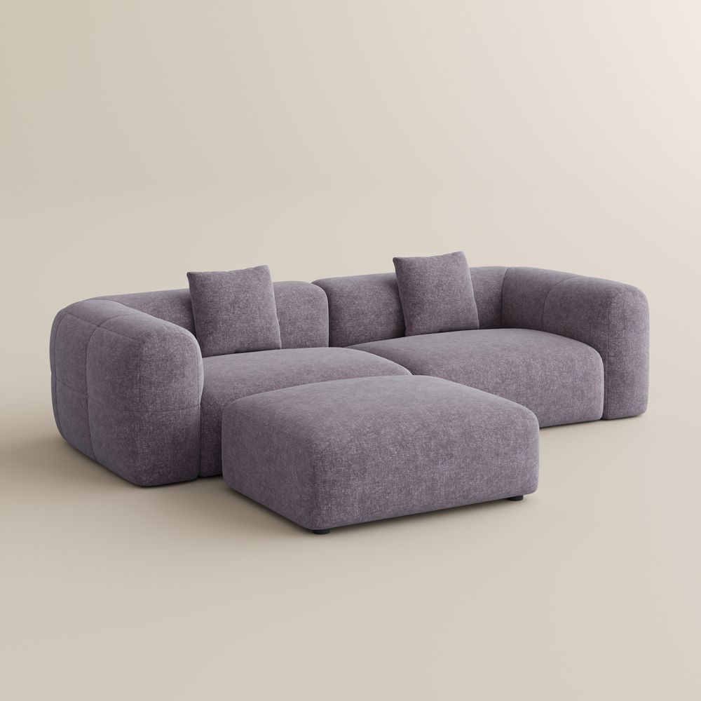 Chenille Puce Chenille Sofas & Loveseats