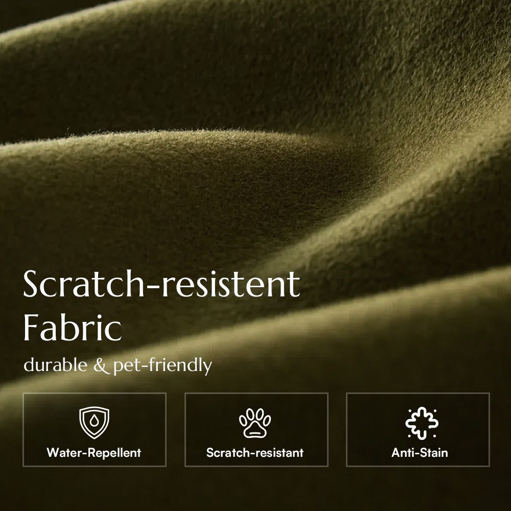 Office Green Pet-Friendly Fabric Sofas & Loveseats