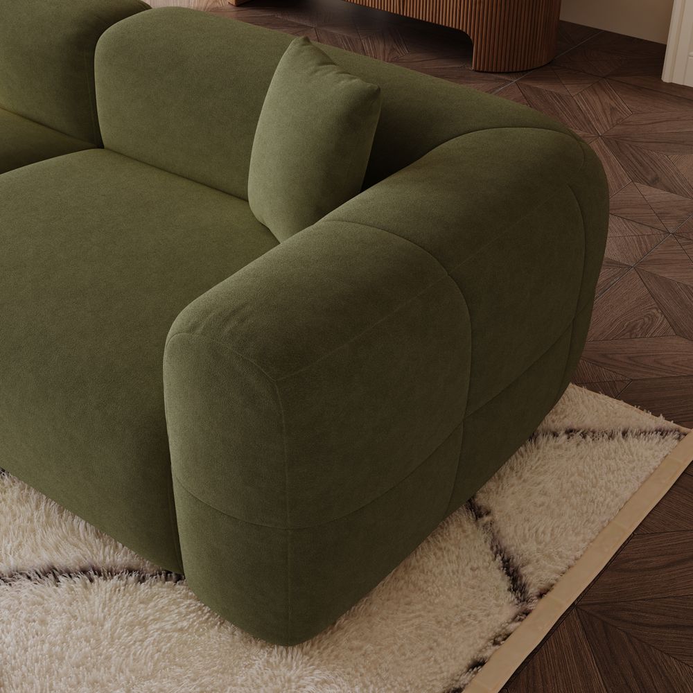 Soft Green Pet-Friendly Fabric Sofas & Loveseats