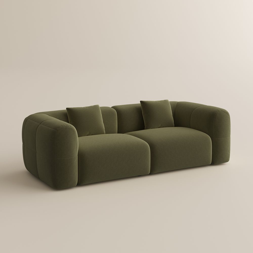 Relaxed Green Pet-Friendly Fabric Sofas & Loveseats