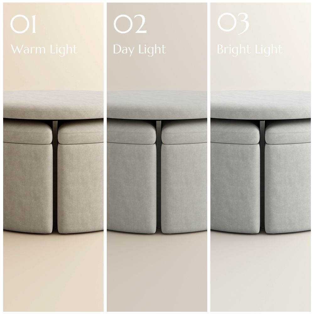 Beige Anti-scratch and Waterproof Fabric Sofas & Loveseats