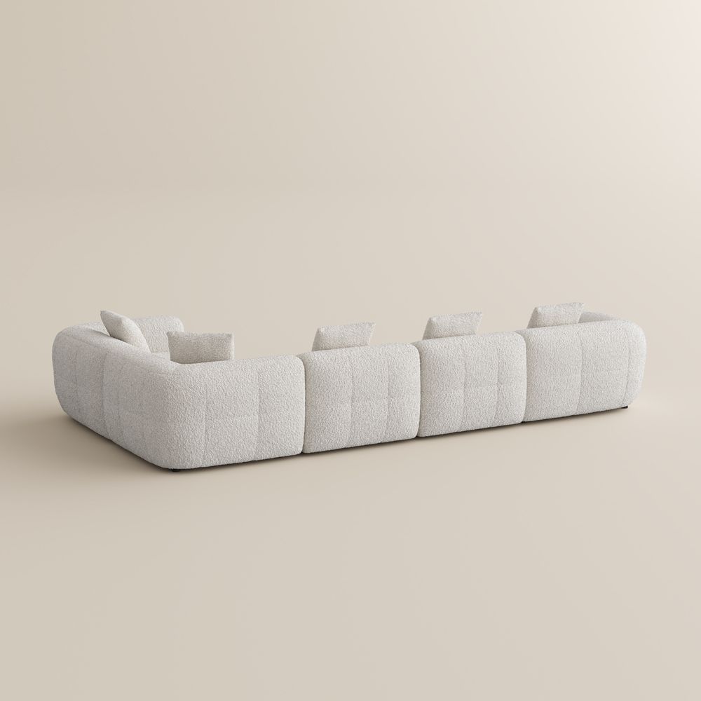 Modern Beige Bouclé Sofas & Loveseats
