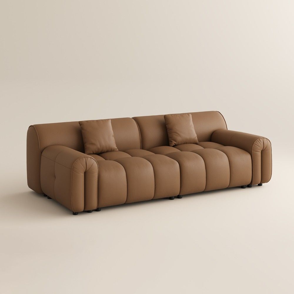 Caramel Caramel Genuine Leather Sofas & Loveseats
