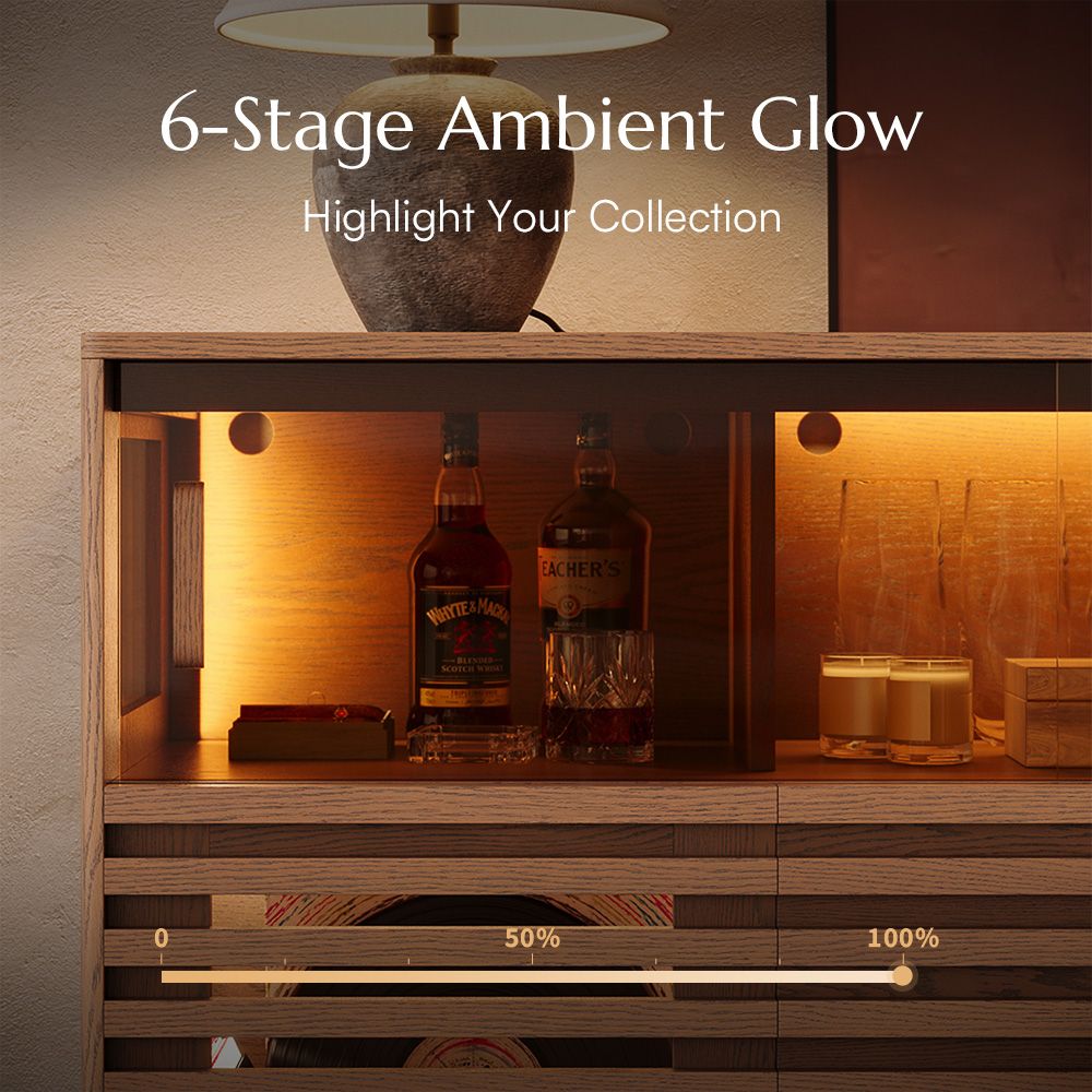 Plywood Walnut Color Engineered Wood Storage Cabinets