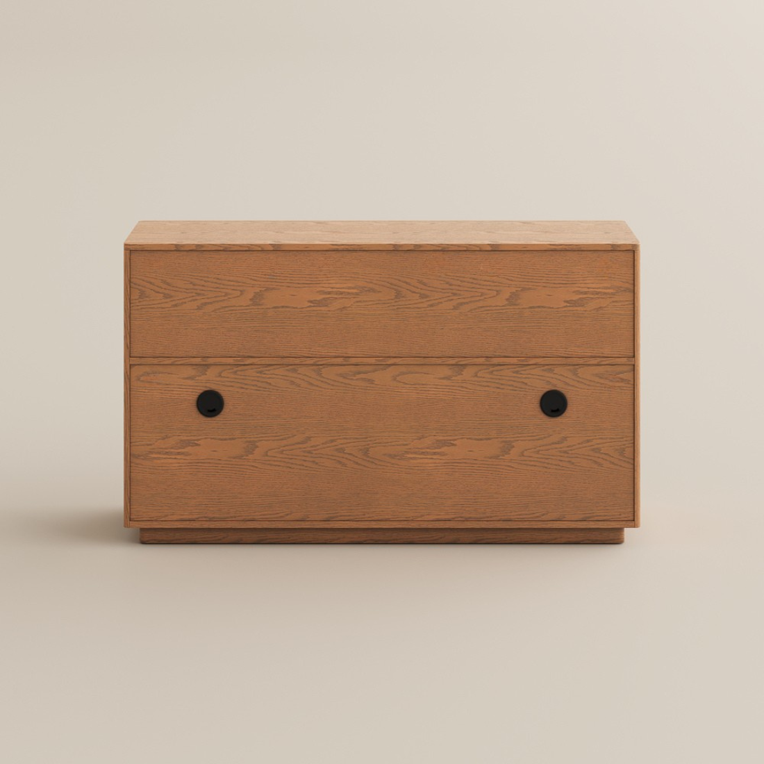 Selene Walnut Color Engineered Wood Storage Cabinets