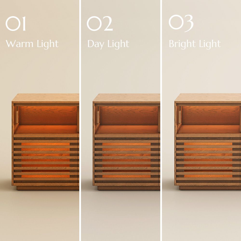 Selene Walnut Color Engineered Wood Storage Cabinets