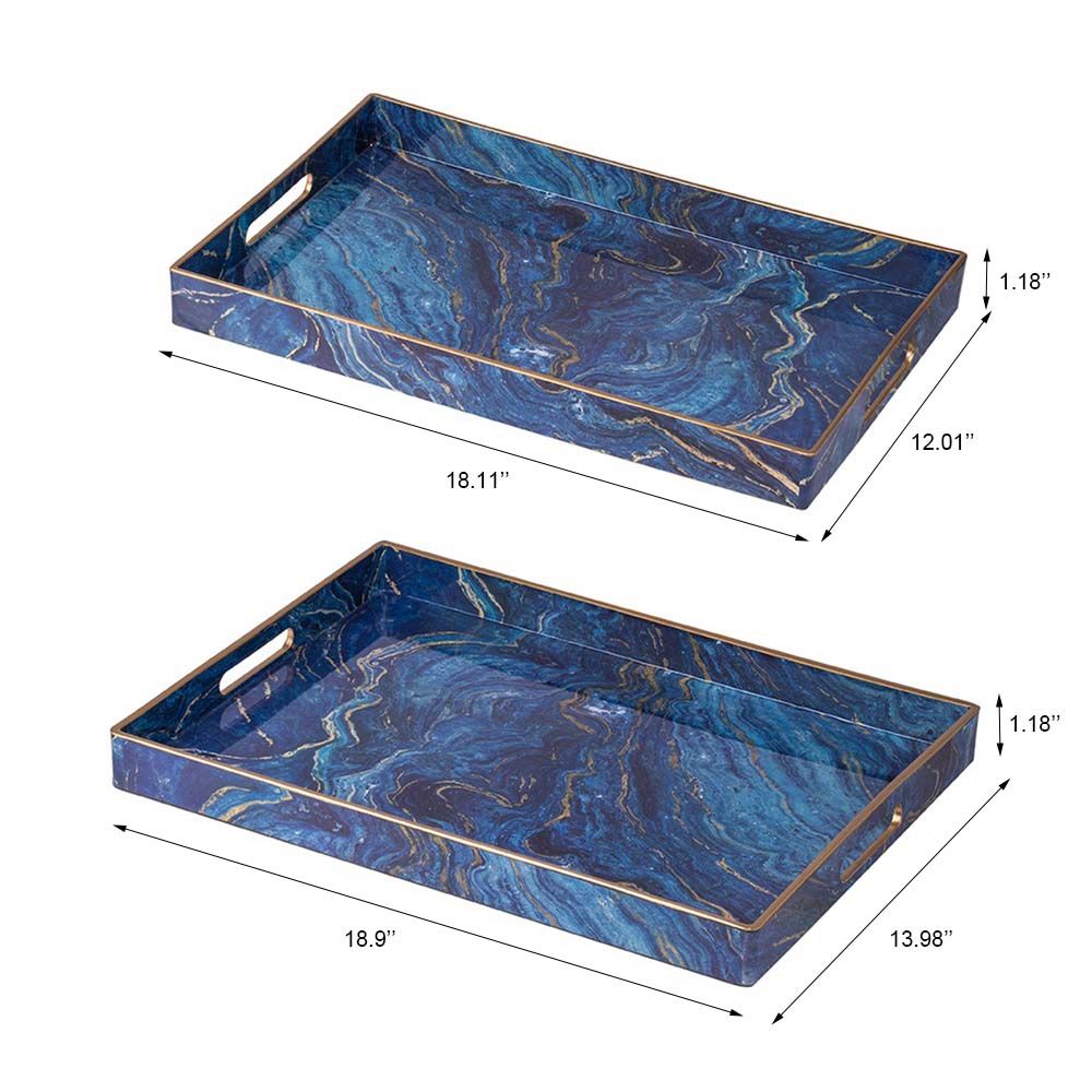 Blue Plastic Home Accessories