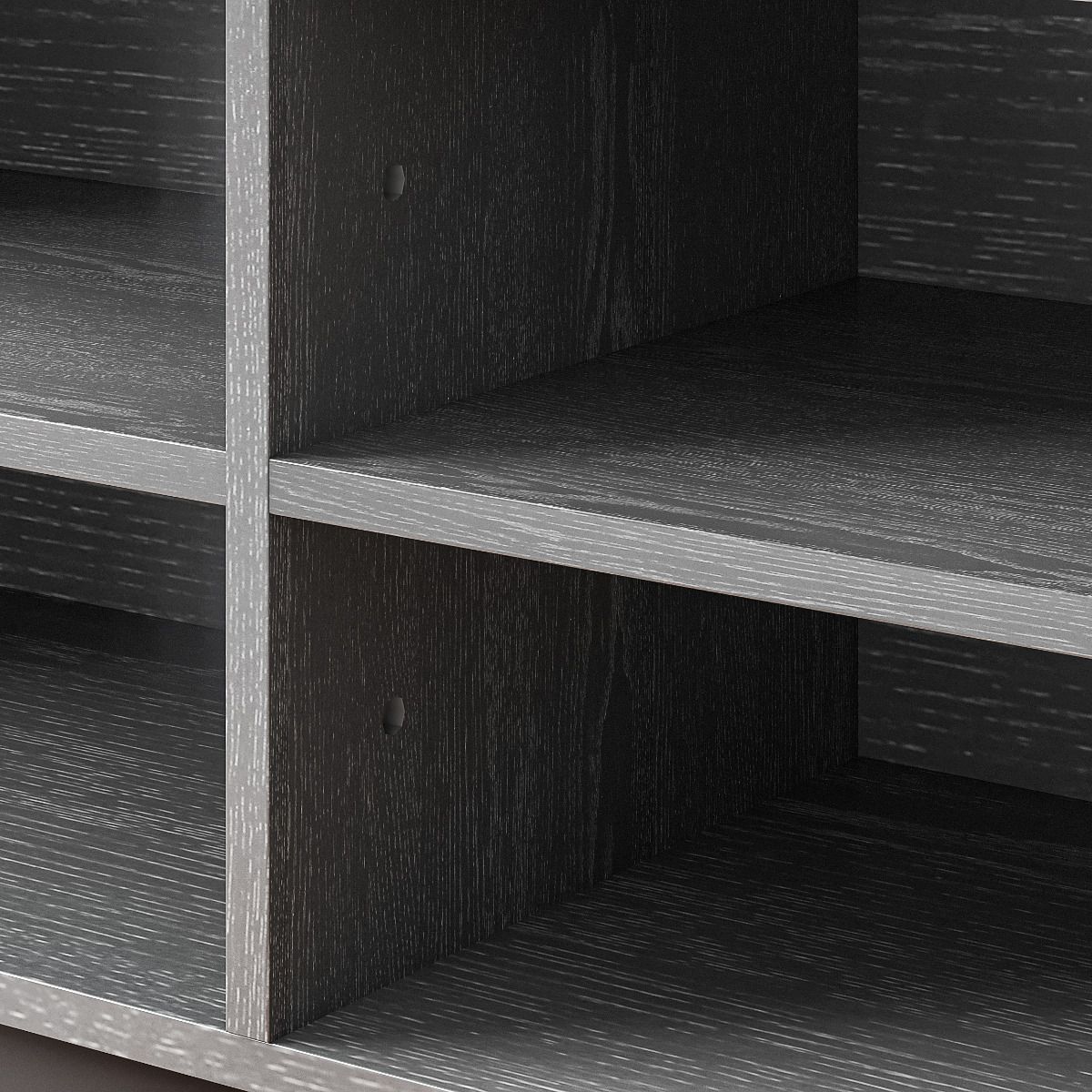 Mid Century Modern Nero  MDF Supporti TV