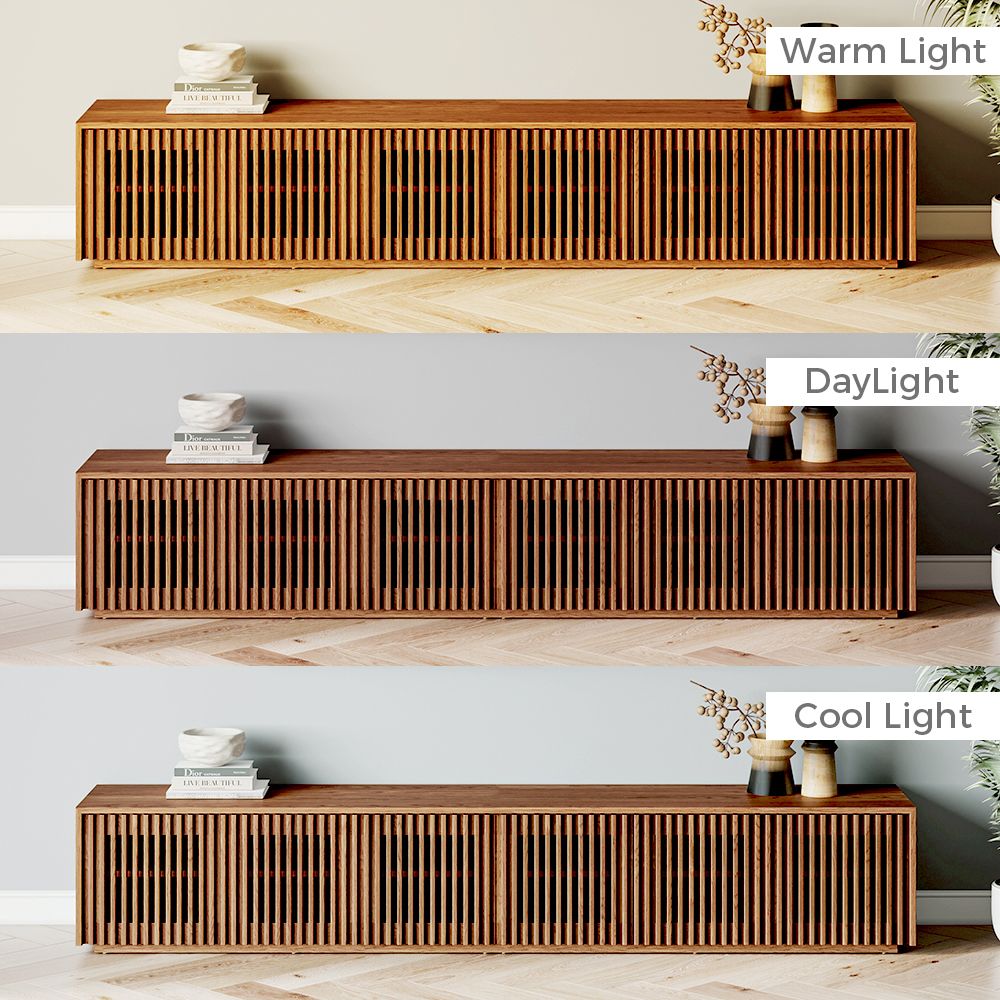 Modern minimalistisch Dunkles Holz Sperrholz TV-Möbel