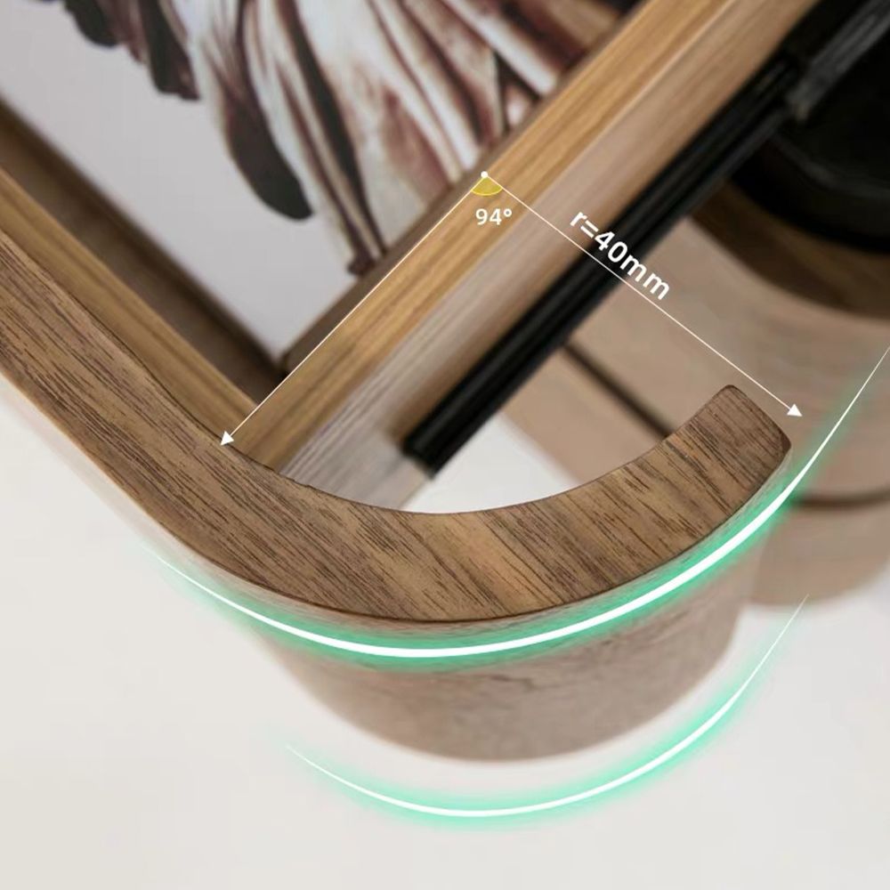 Dark Wood MDF TV Stands