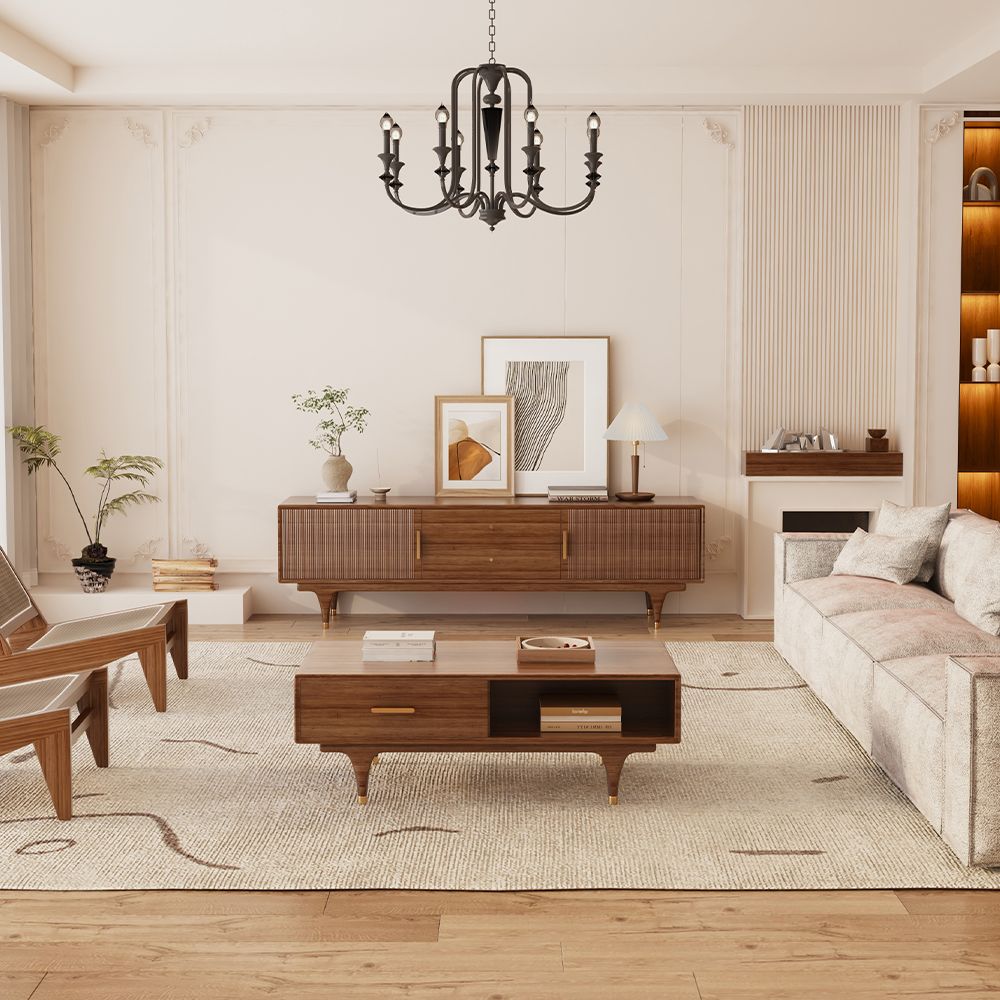 Walnuss  MDF TV-Möbel