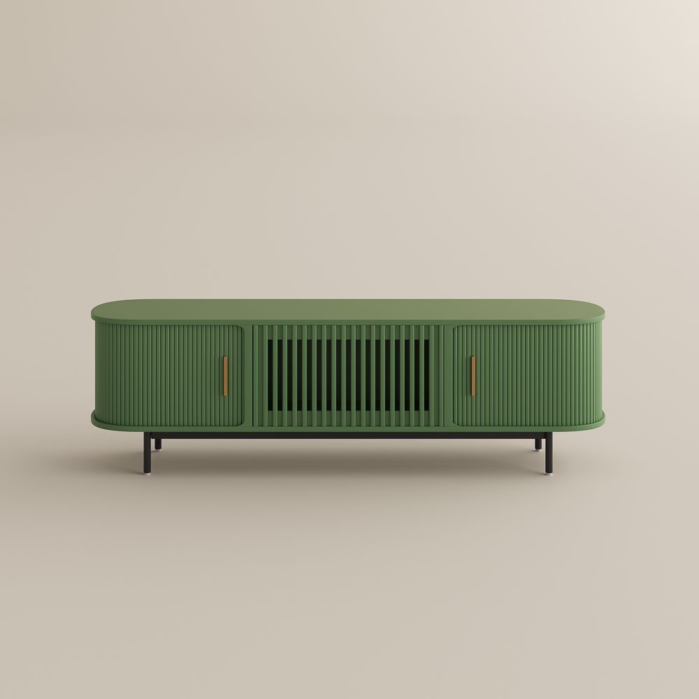 Modern Green Plywood TV Stands