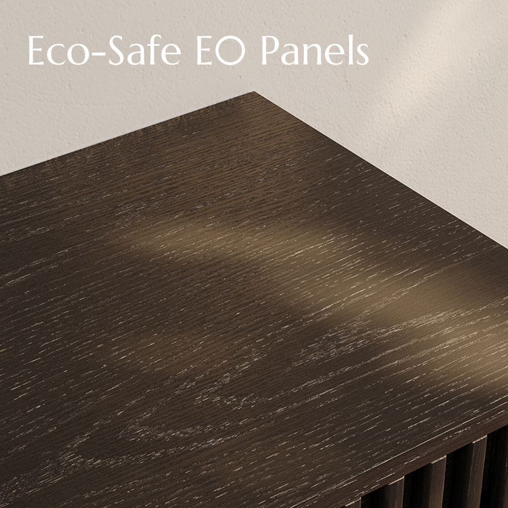 with Shelves Black MDF TV Stands