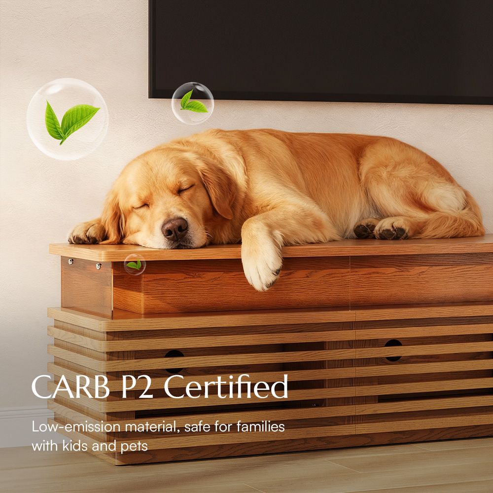 Selene Walnut Color Engineered Wood TV Stands