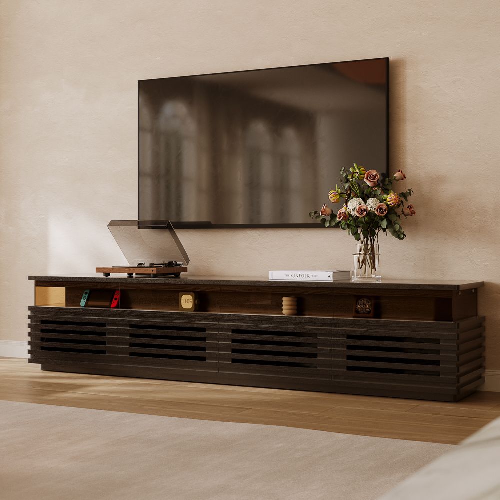 Selene Black Engineered Wood TV Stands