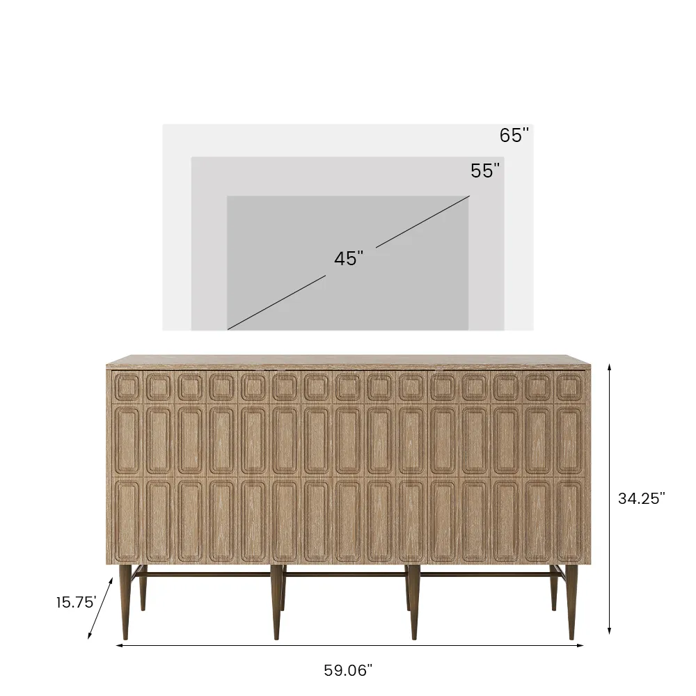 Schlafzimmer Holzfarbe TV-Möbel