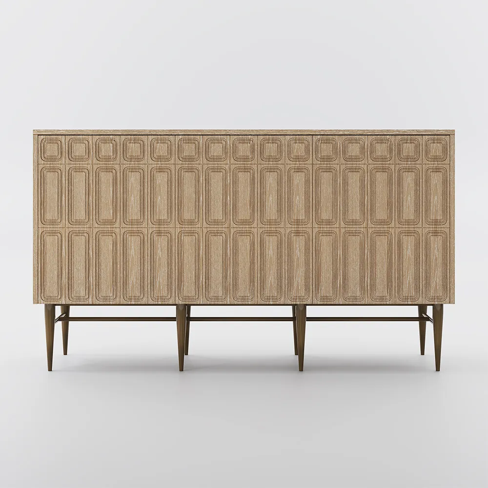 mit Stauraum Holzfarbe TV-Möbel