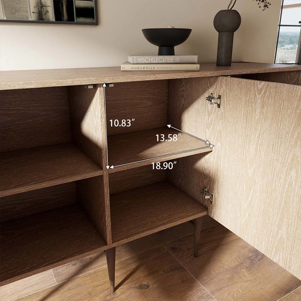 Wohnzimmer Holzfarbe TV-Möbel