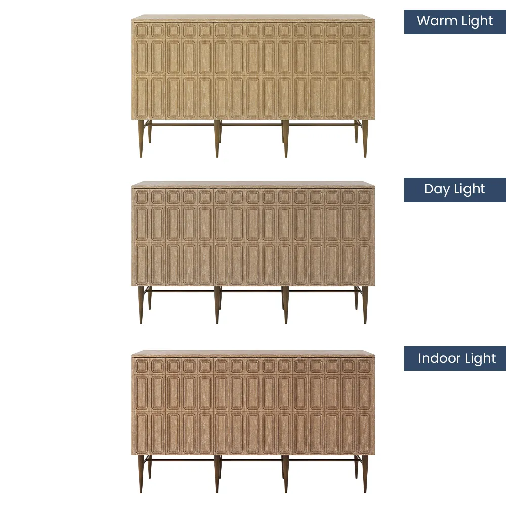 mit Stauraum Holzfarbe TV-Möbel