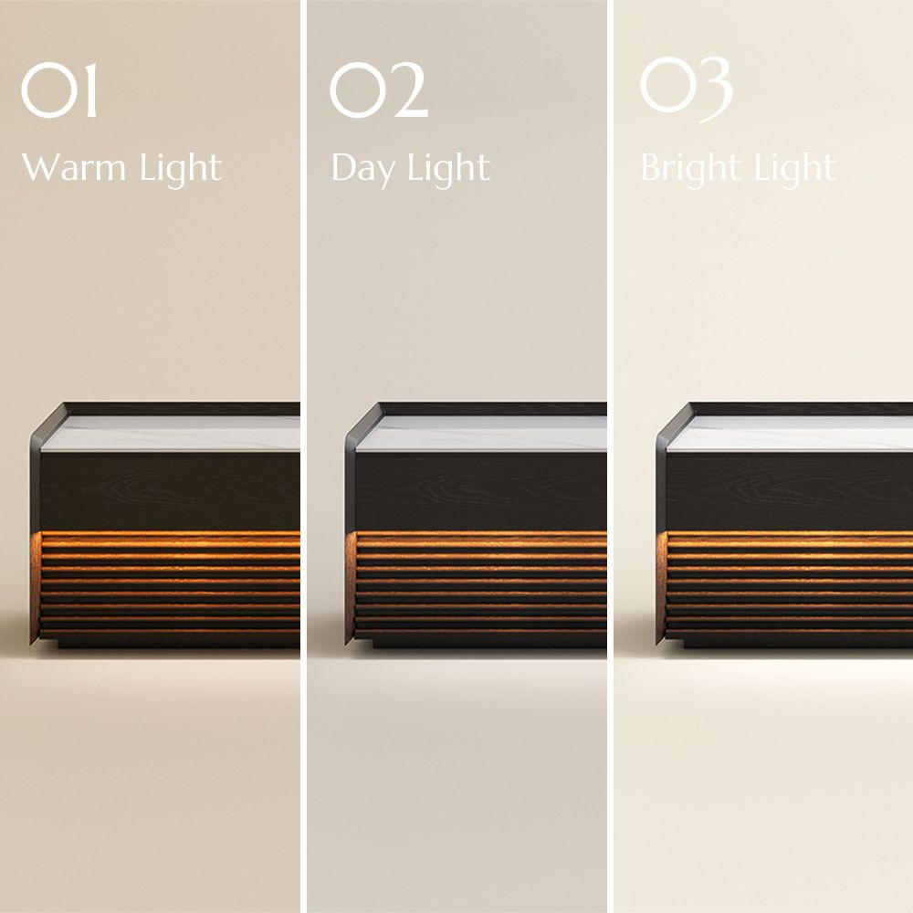 Ansel Black Plywood TV Stands