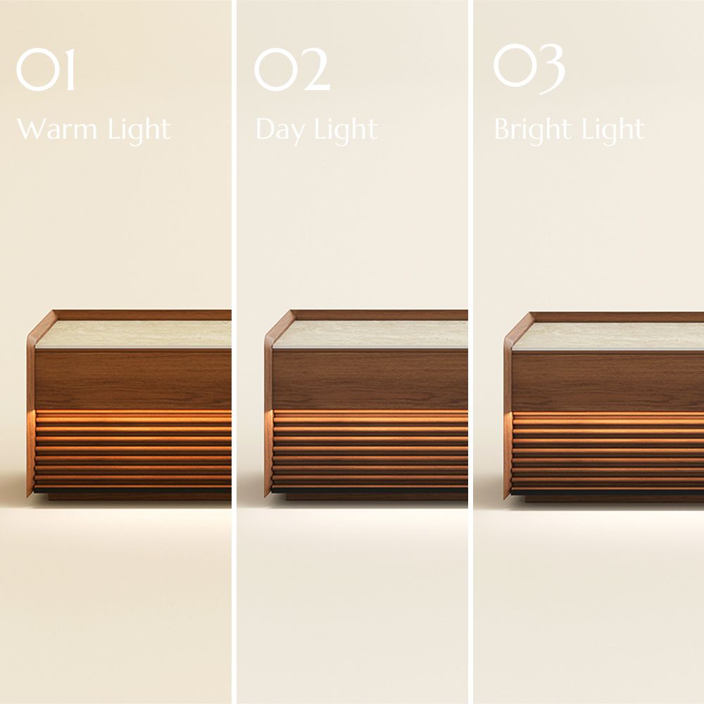 Brown Walnut Color Plywood TV Stands