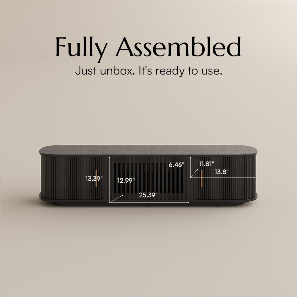 Black Black TV Stands