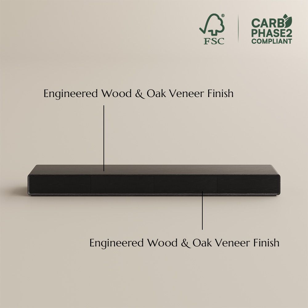 with Storage Black MDF TV Stands