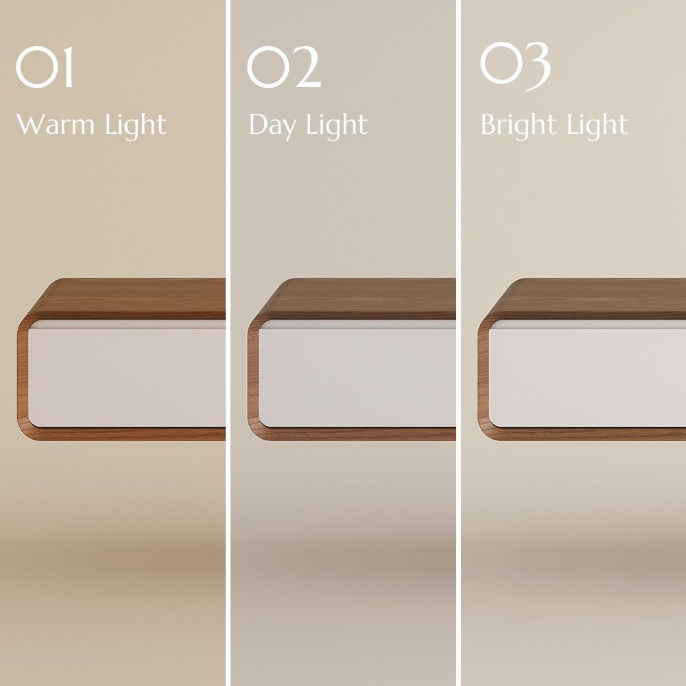 Brown Dark Wood & White MDF TV Stands
