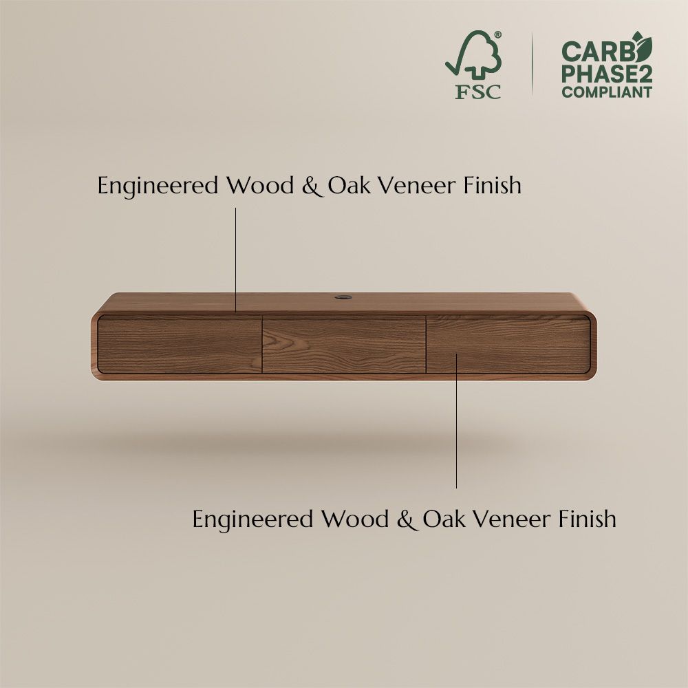 Merrin Dark Wood MDF TV Stands