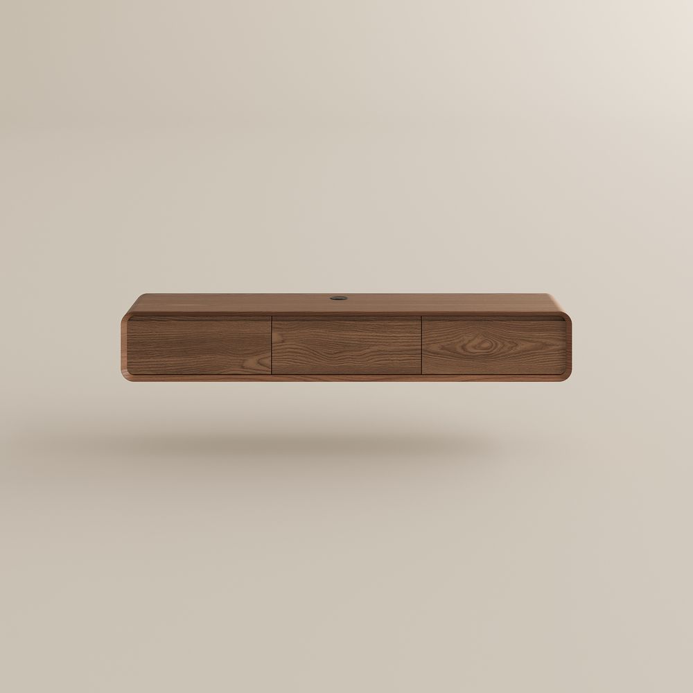 Wood Dark Wood MDF TV Stands