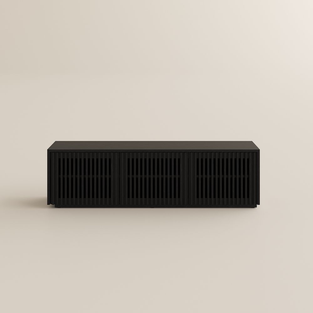 Living Room Black MDF TV Stands