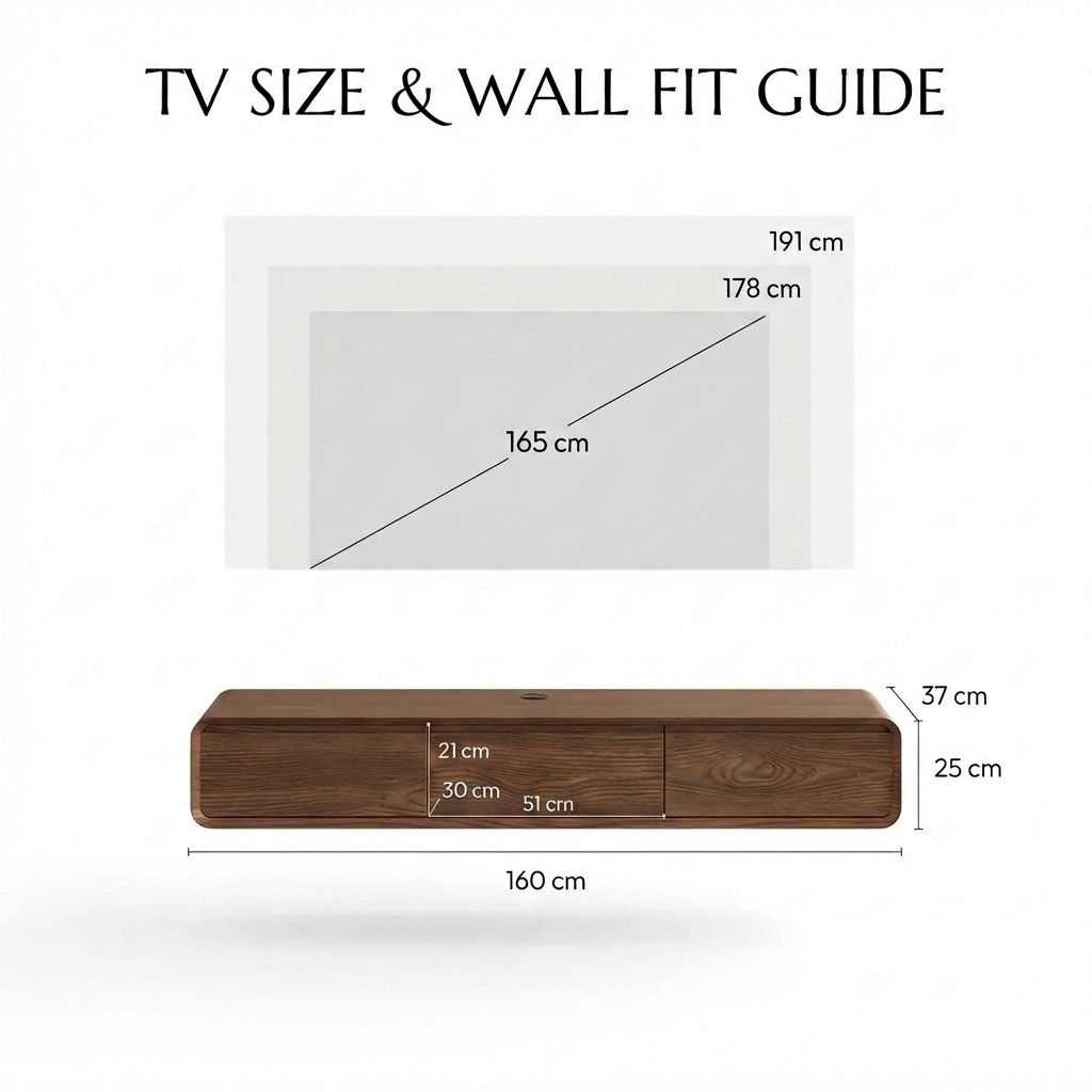 Wood Dark Wood MDF TV Stands