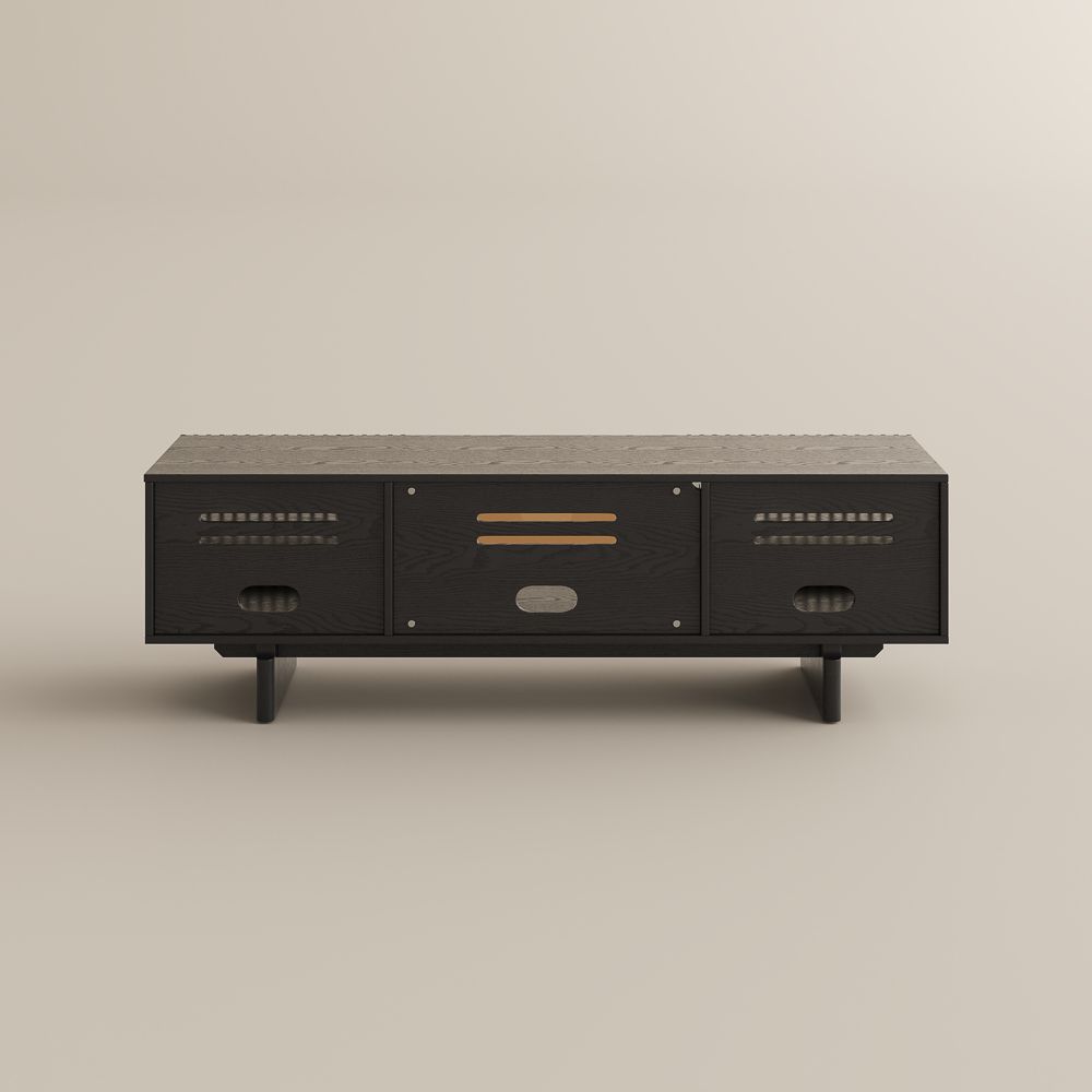 Black Plywood TV Stands