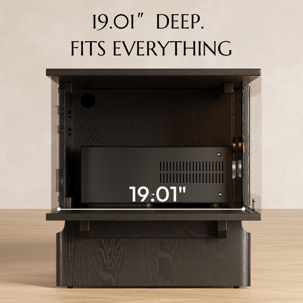 Wood Black Plywood TV Stands