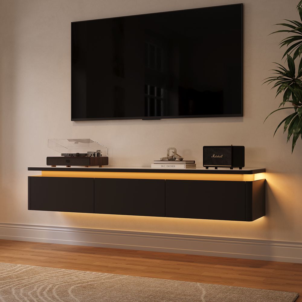 White & Black TV Stands