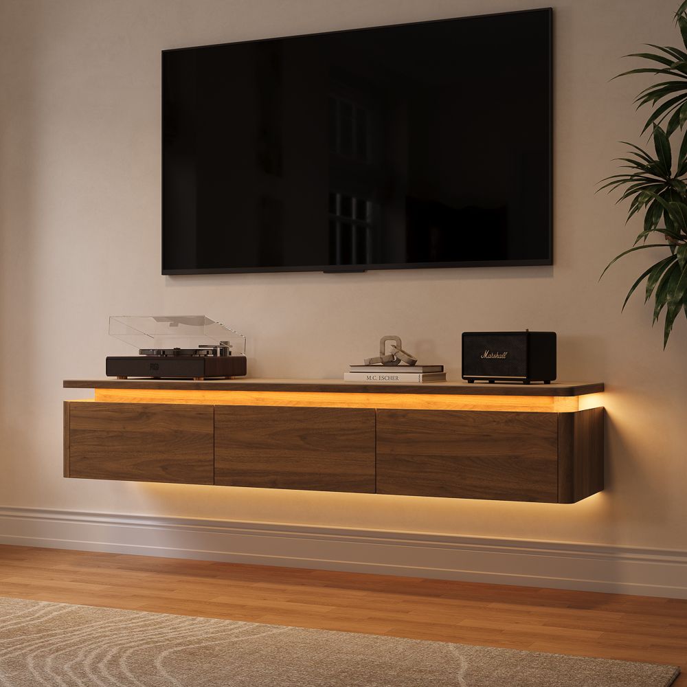 Walnut Color TV Stands