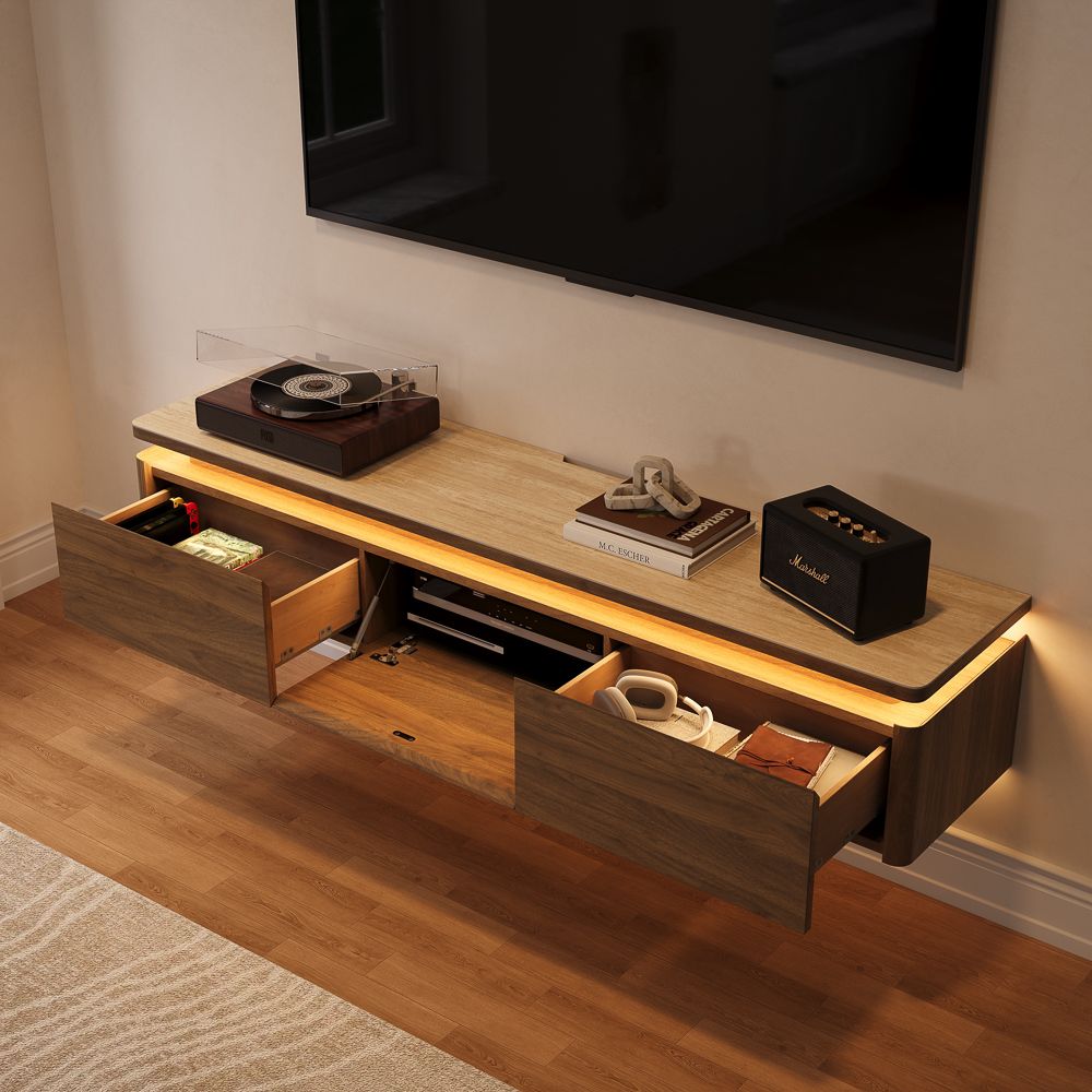 Walnut Color TV Stands
