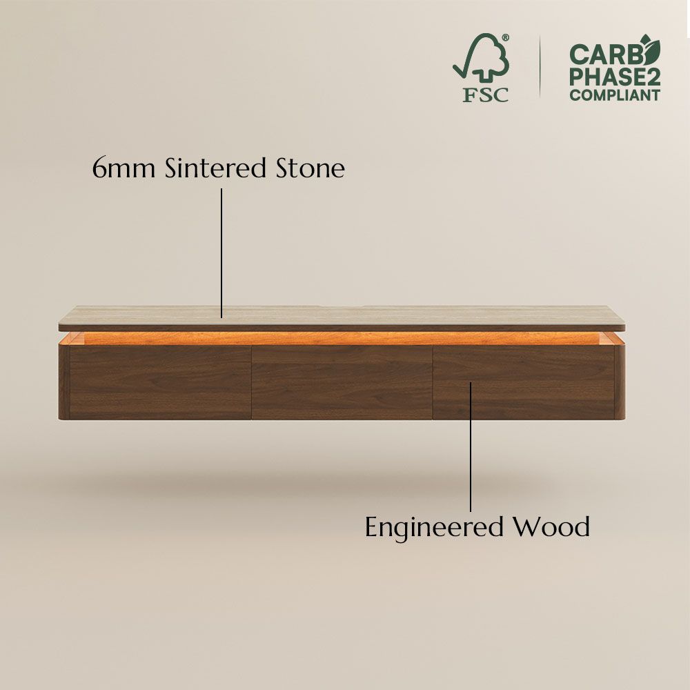 Aether Walnut Color TV Stands