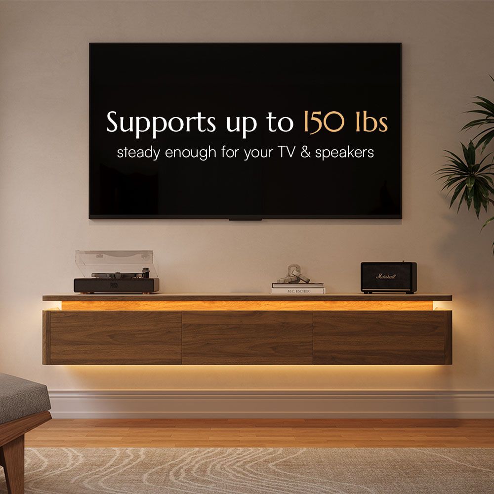 Aether Walnut Color TV Stands