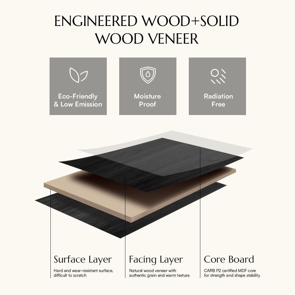 Sintered Stone White & Black TV Stands