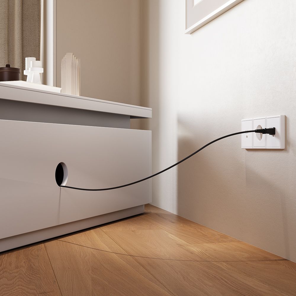 Wood White MDF TV Stands