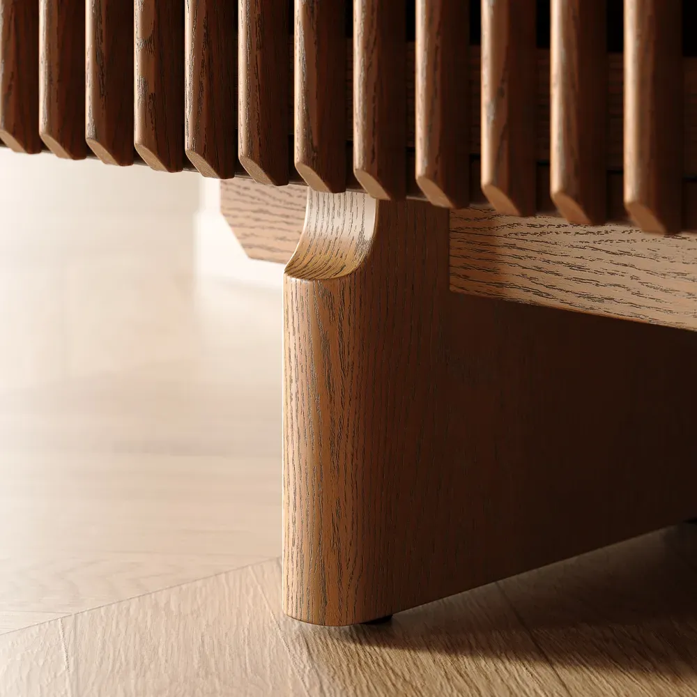 Walnut Walnut Color Plywood TV Stands