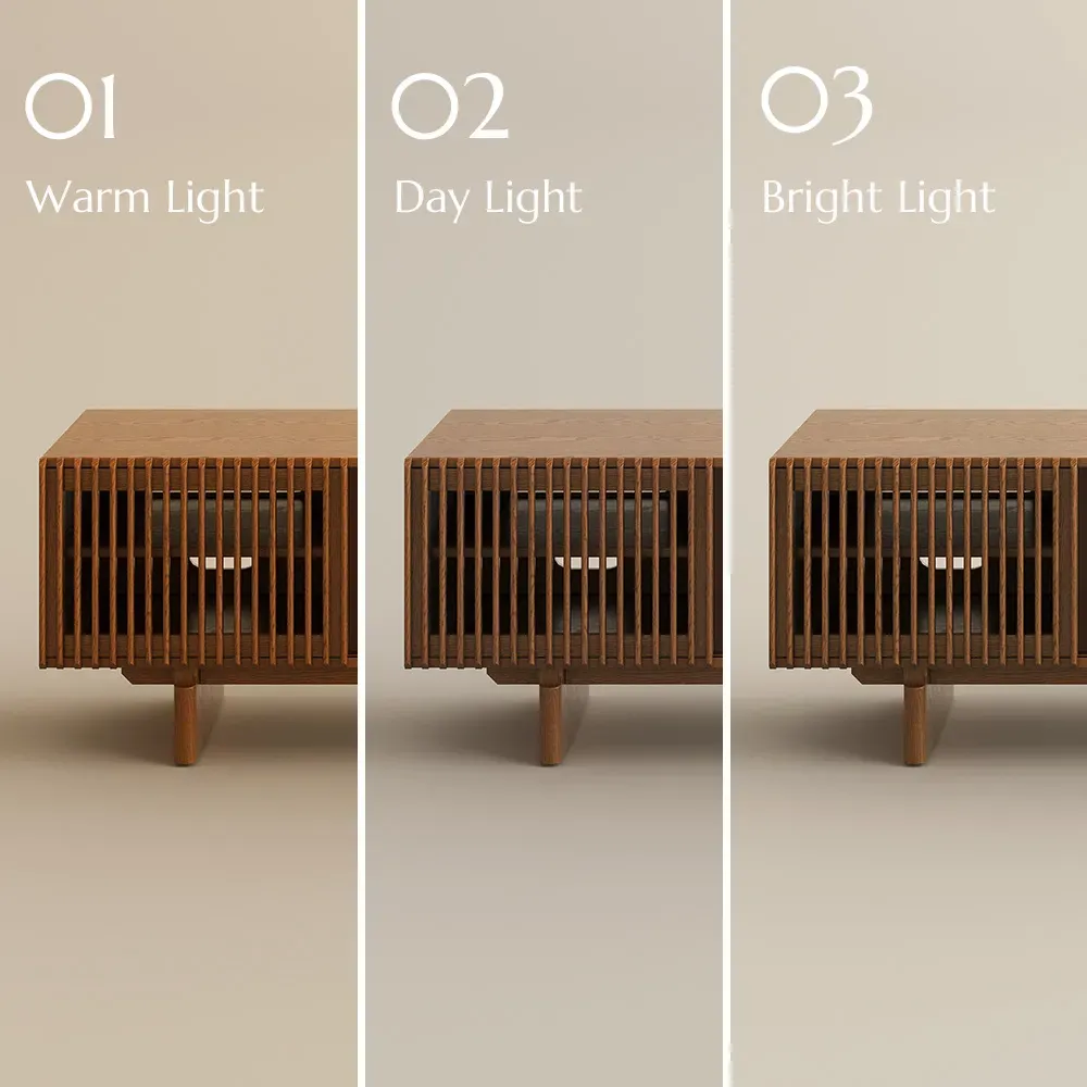 Perfect for 65 Inch TV Walnut Color Plywood TV Stands