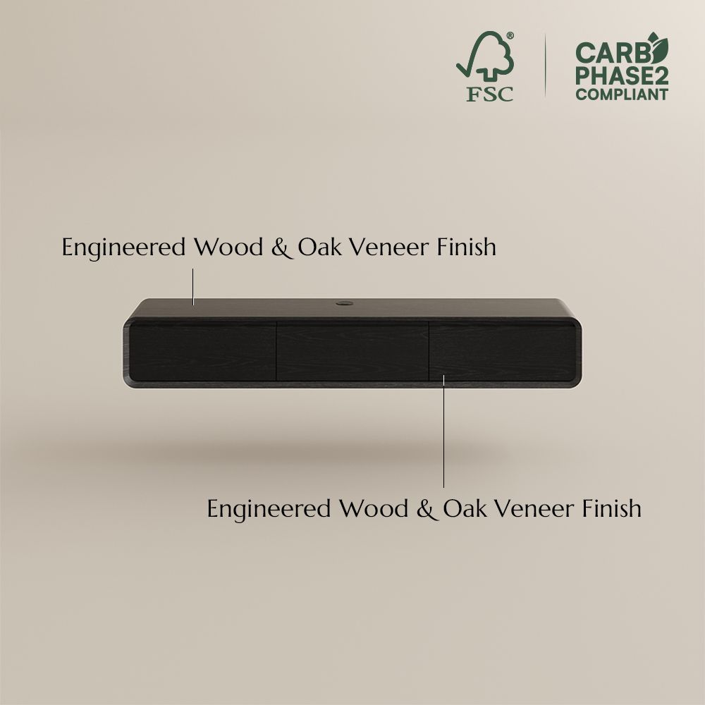 Wood Black MDF TV Stands